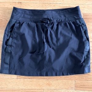Black Athleta mini skort
